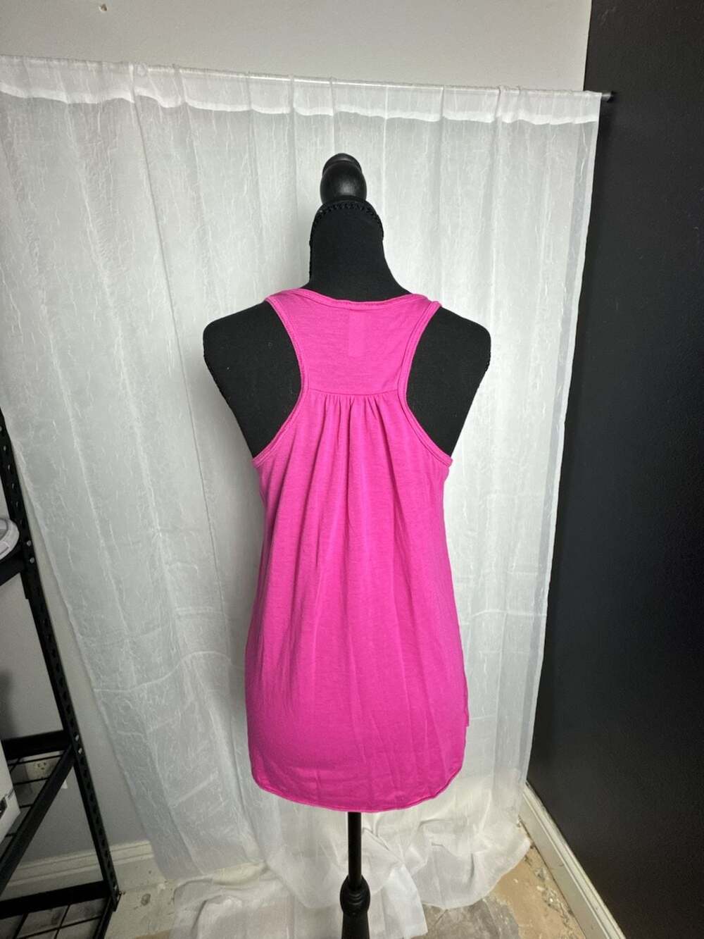 BELLA+CANVAS Women's Flowy Racerback Tank Top in Pink